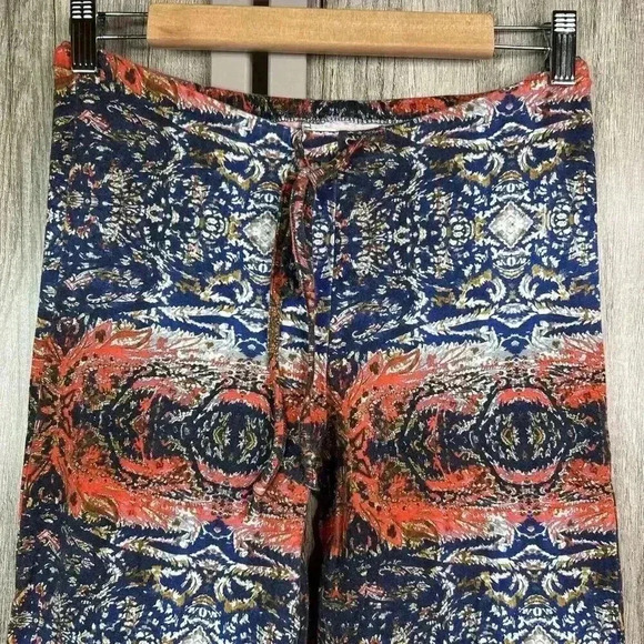 Under The Canopy Pants Small Flare Leg Organic Cotton Hippie Bohemian - Picture 2 of 7